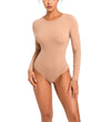 High Neck Long Sleeve Bodysuit | Seamless Thong AU | Nyx