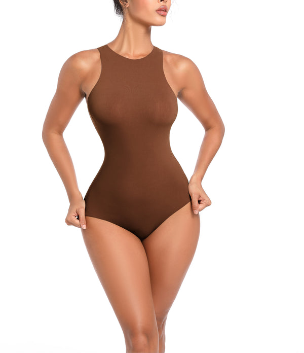 Signature High Neck Sculpt Bodysuit | Seamless Thong AU | Nyx