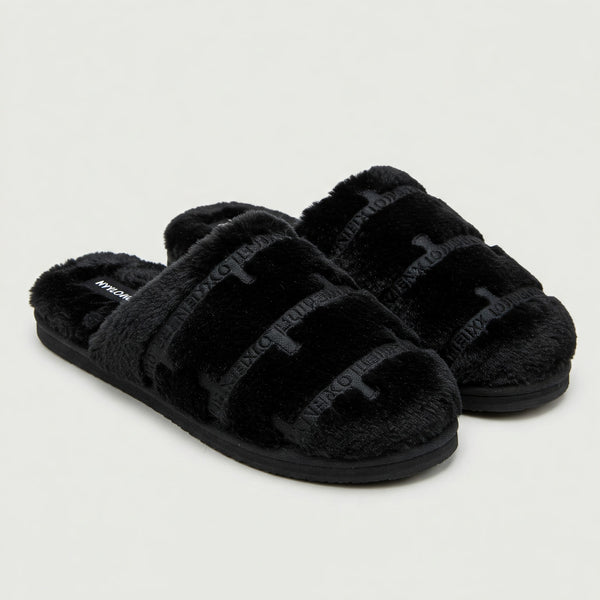 FAUX FUR SLIPPERS