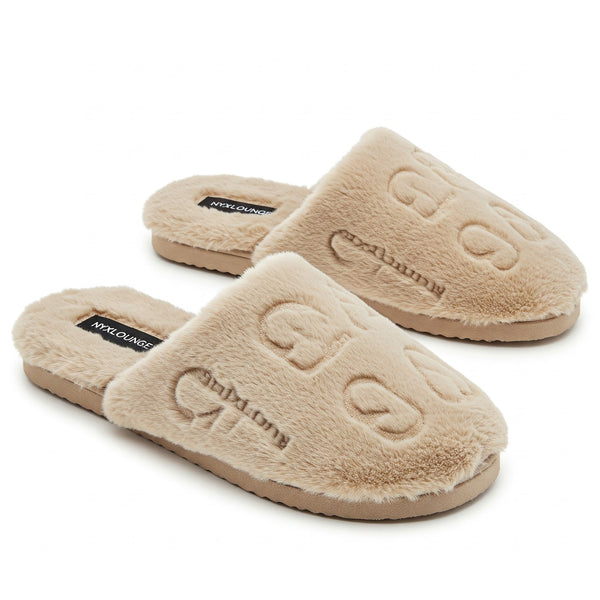 FAUX FUR SLIPPERS